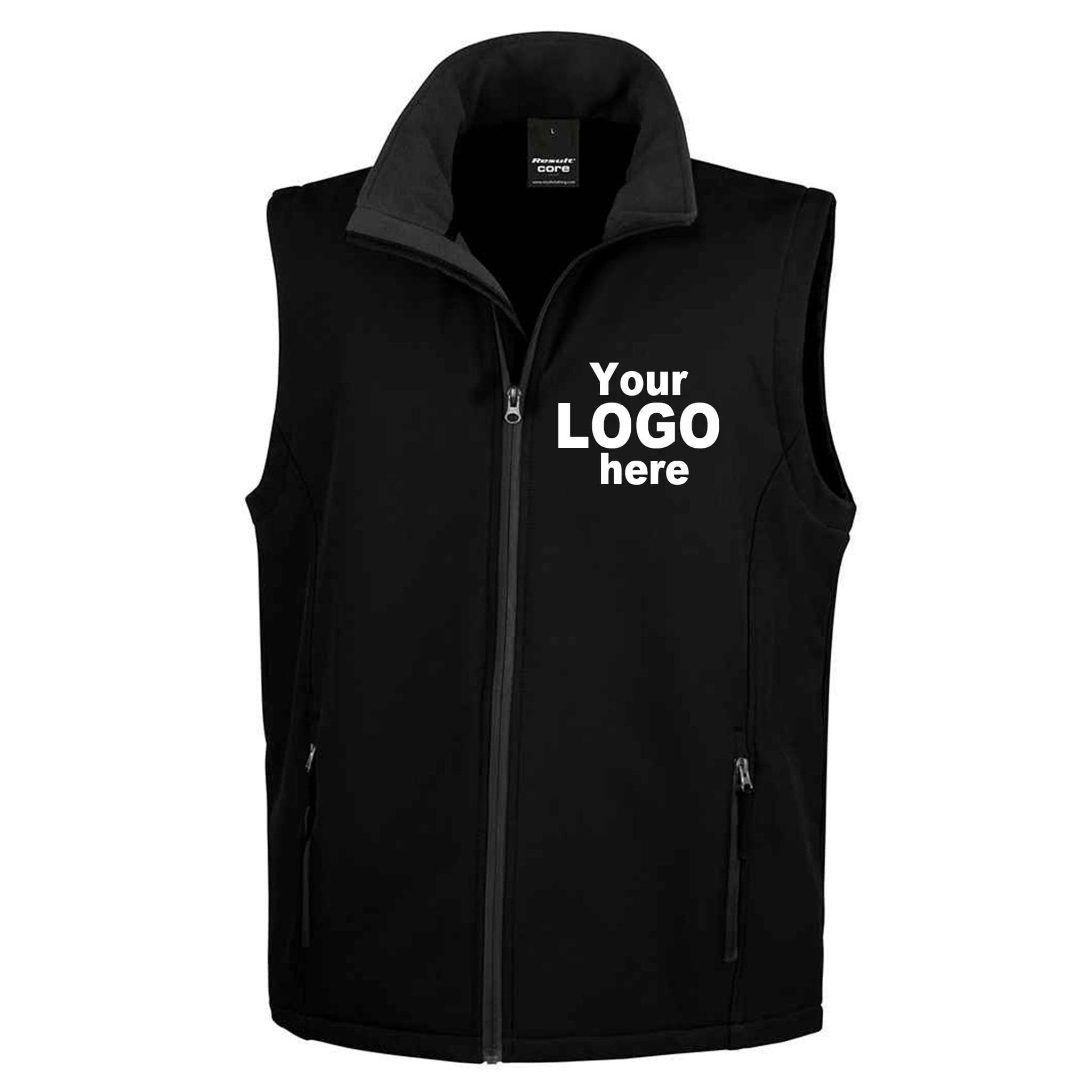 Two-tone gilet for embroidered Walsall workwear