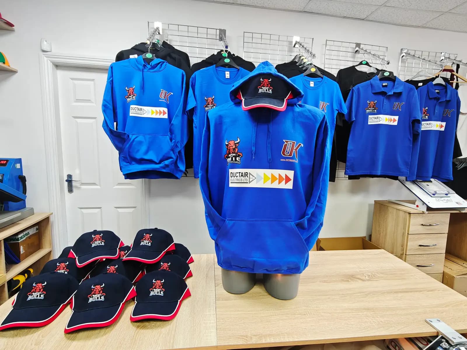 Historical Birmingham Speedway bikes from the club partnership with OK T-Shirt