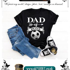 Dad of boys t-shirt