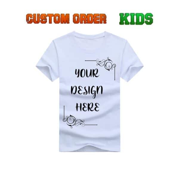 Kids Custom printed t shirt