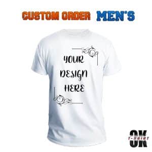 Men’s custom printed t-shirt