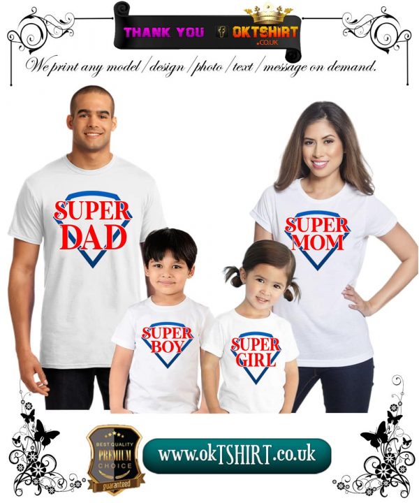 Super family t-shirt-min