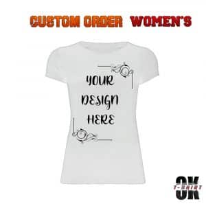 Women’s Custom printed t-shirt