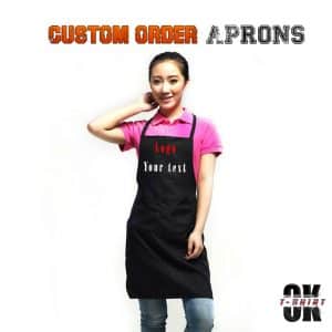 Custom Apron-two pocket – Premium Thick Cotton for Butchers Kitchen Waiter