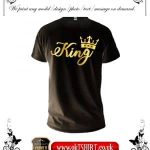 Gold King men t-shirt