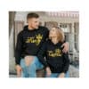 King and Queen Gold Hoodies