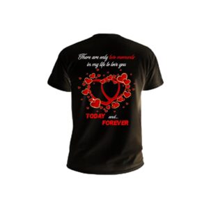 Two hearts two moment t-shirt