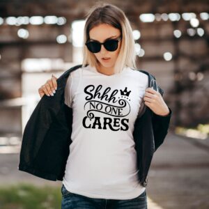 No one cares t-shirt