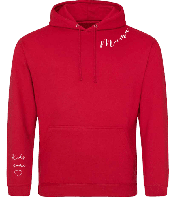 Fire red hoodie