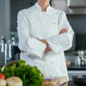 embroidered chef whites