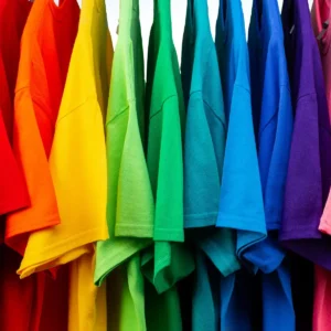 colored round-neck-tshirt