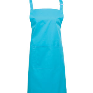 Premier Apron with Pocket - Turquoise - PR154