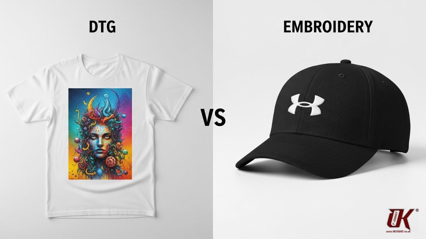 DTG vs Embroidery: Which Custom Printing Option Suits Your Needs?