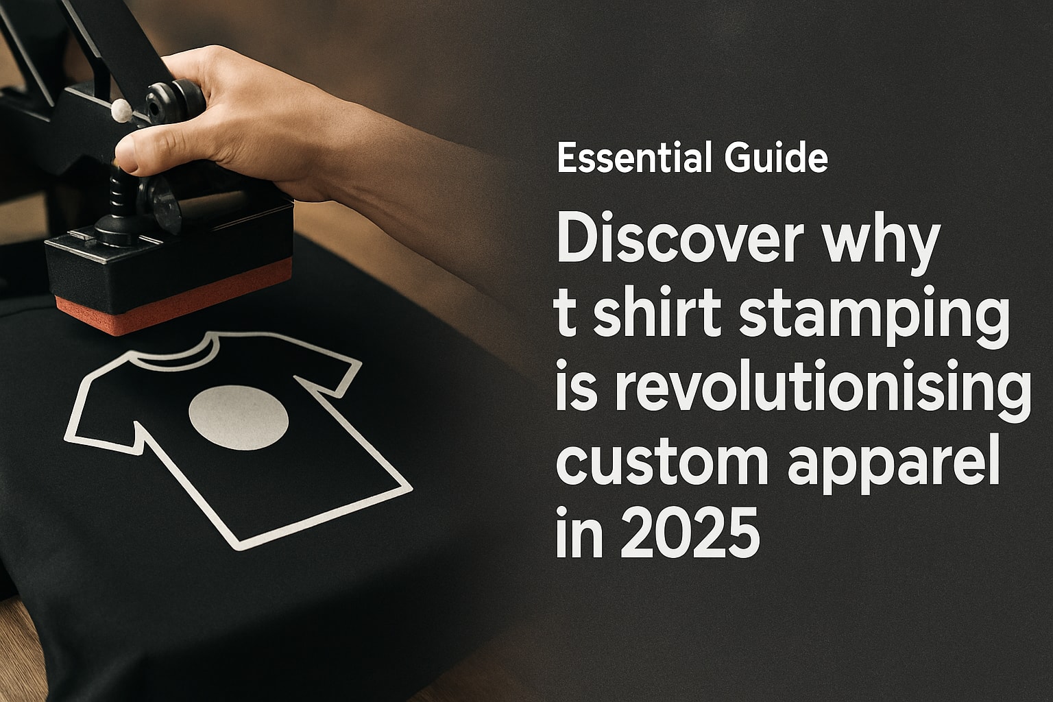 The Essential Guide to T Shirt Stamping in 2025